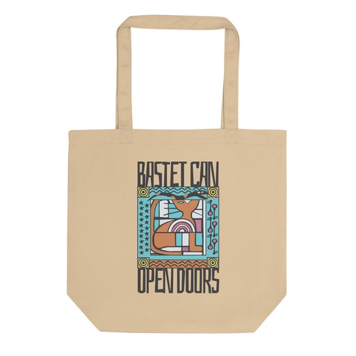[ID: 367-G150] Bastet can Open Doors Eco Tote Bag