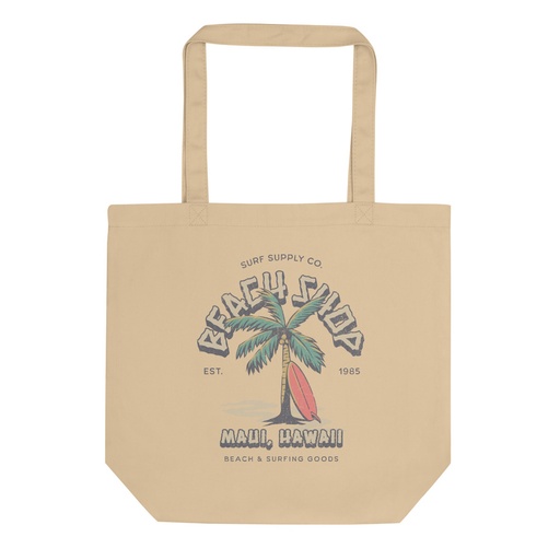 [ID: 367-G169] Beach Shop Eco Tote Bag