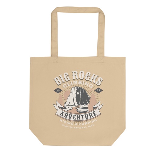 [ID: 367-G203] Big Rocks Climbing - Outdoor Adventure Eco Tote Bag