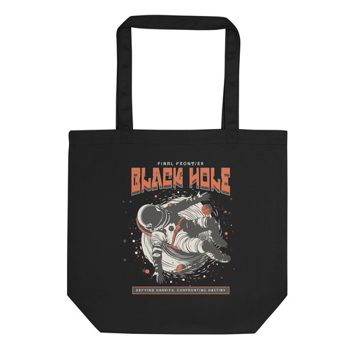 [ID: 367-G224] Black Hole Eco Tote Bag