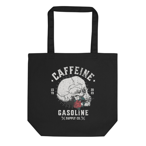 [ID: 367-G309] CAFFEINE GASOLINE Eco Tote Bag