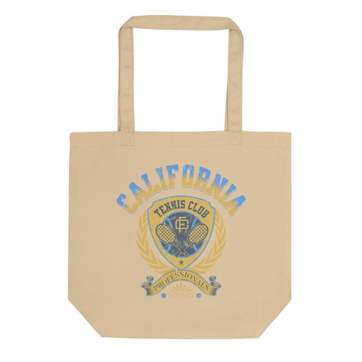 [ID: 367-G319] CALIFORNIA TENNIS PROFESSIONALS Eco Tote Bag