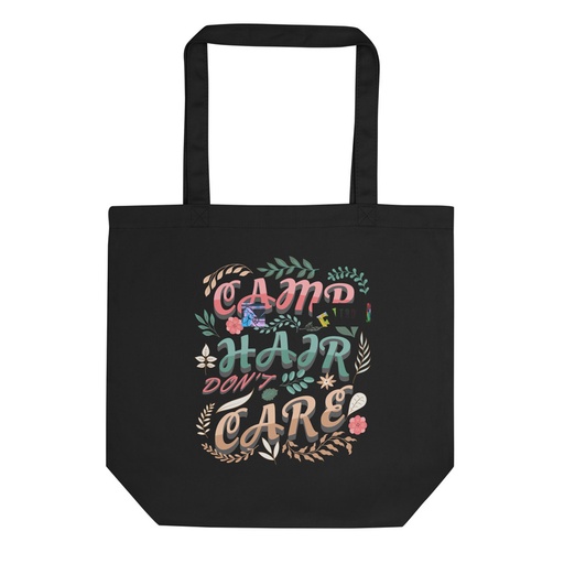 [ID: 367-G321] Camp Hair Don't Care Eco Tote Bag