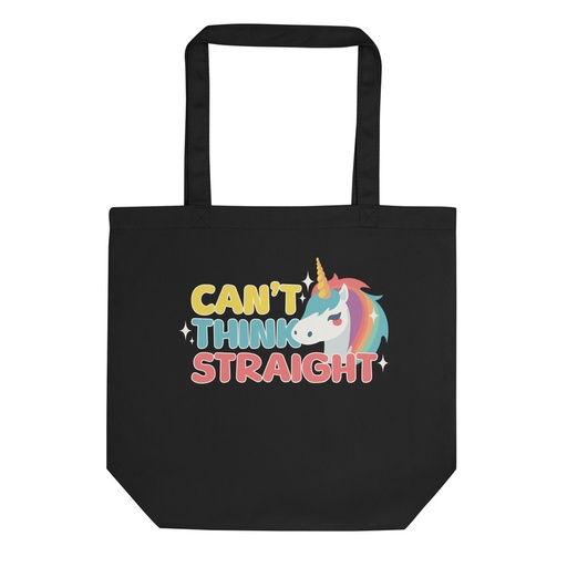 [ID: 367-G328] Can't Think Straight (2) Eco Tote Bag