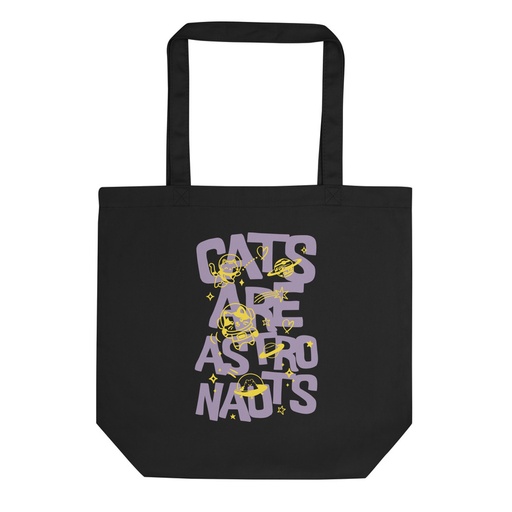 [ID: 367-G346] Cats are Astronauts Eco Tote Bag