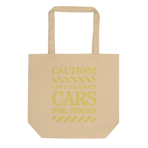 [ID: 367-G351] Caution Signs - Yellow Traffic Sign Eco Tote Bag