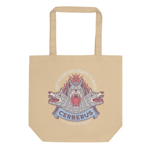 [ID: 367-G353] Cerberus - Underworld Dogs Eco Tote Bag