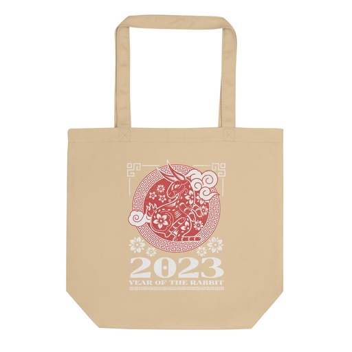 [ID: 367-G368] Chinese Lunar Year - Rabbit Eco Tote Bag