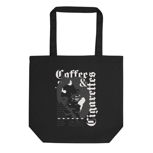 [ID: 367-G392] Coffee & Cigarettes Eco Tote Bag