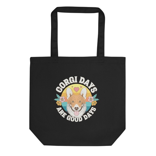 [ID: 367-G420] Corgi Days - Funny Animal Eco Tote Bag