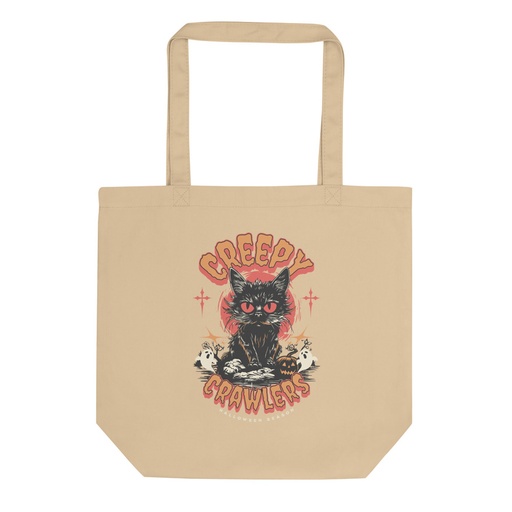 [ID: 367-G437] Creepy Crawlers Halloween Eco Tote Bag