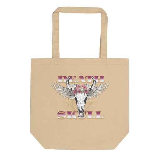 [ID: 367-G474] Deah Skull Eco Tote Bag