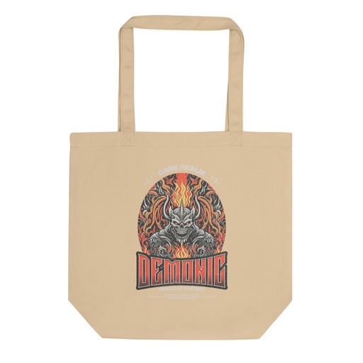 [ID: 367-G488] Demonic Eco Tote Bag