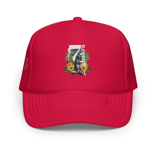 [ID: 627-G12] 7 Chakra Foam Trucker Hat