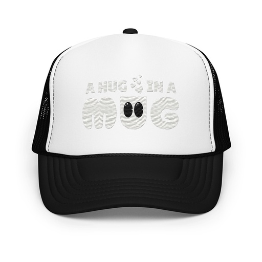 [ID: 627-G17] A Hug in a Mug - Funny Cartoon Foam Trucker Hat