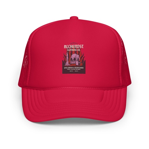 [ID: 627-G37] Alchemist Clothing Co. - Halloween Foam Trucker Hat