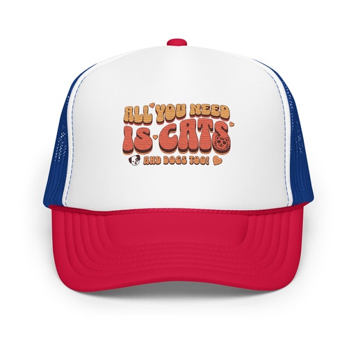 [ID: 627-G52] All You Need Foam Trucker Hat