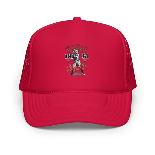 [ID: 627-G140] Baseball Championship League - University Sports Team Foam Trucker Hat