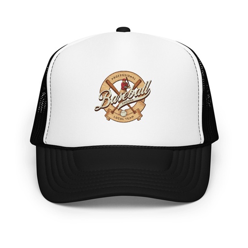 [ID: 627-G145] Baseball Team - College Sports Foam Trucker Hat