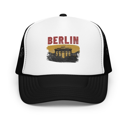 [ID: 627-G184] Berlin Foam Trucker Hat