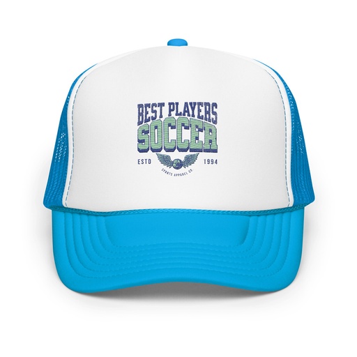[ID: 627-G190] Best Players Soccer Foam Trucker Hat