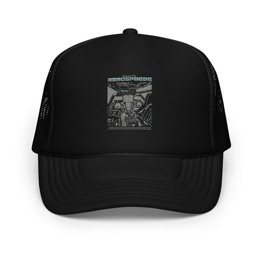 [ID: 627-G199] Beyond The Atmosphere Foam Trucker Hat