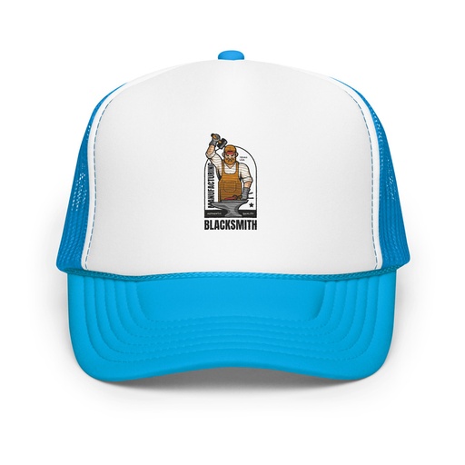 [ID: 627-G232] Blacksmith Workshop - Metalwork Foam Trucker Hat