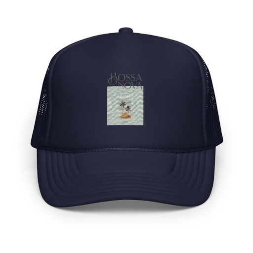 [ID: 627-G271] Bossa Nova Foam Trucker Hat