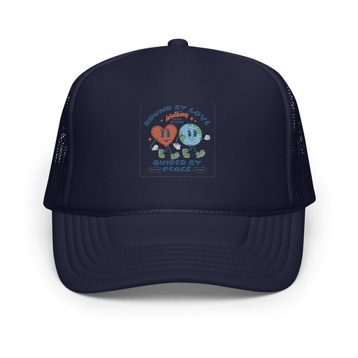 [ID: 627-G272] BOUND BY LOVE Foam Trucker Hat