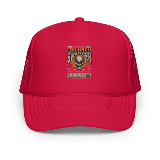 [ID: 627-G273] Boundless Swagger Foam Trucker Hat