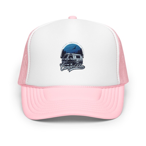 [ID: 627-G323] Campervan Foam Trucker Hat