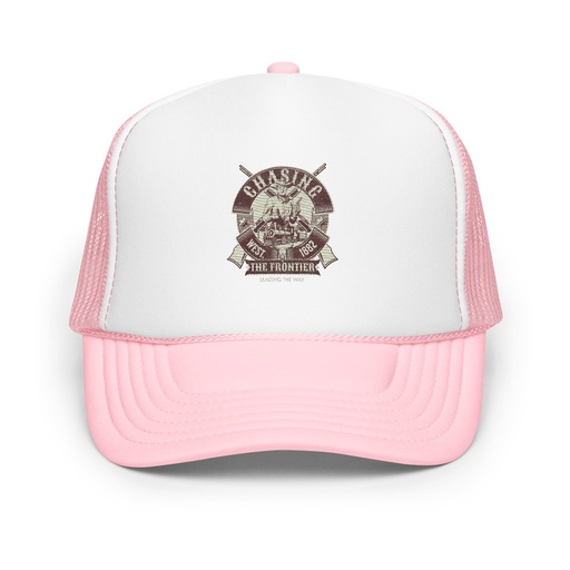 [ID: 627-G360] Chasing the Frontier Foam Trucker Hat