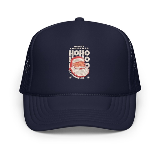 [ID: 627-G374] Christmas Season - Santa Claus Foam Trucker Hat