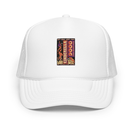 [ID: 627-G378] Cinderella 9000 - Retro Astronaut Foam Trucker Hat
