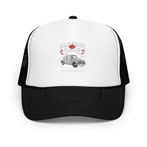[ID: 627-G382] Classic Cars Foam Trucker Hat