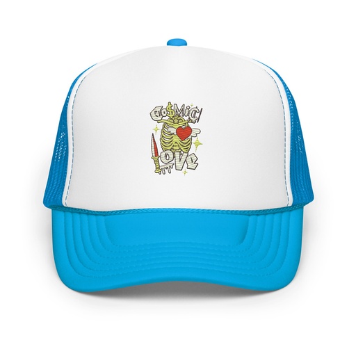 [ID: 627-G423] Cosmic Love (2) Foam Trucker Hat