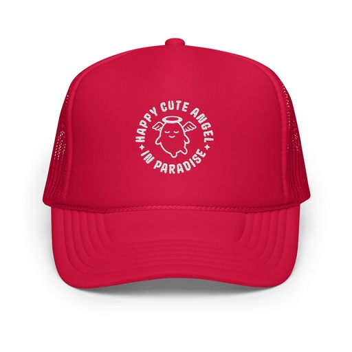 [ID: 627-G449] Cute Angel - Wings Foam Trucker Hat
