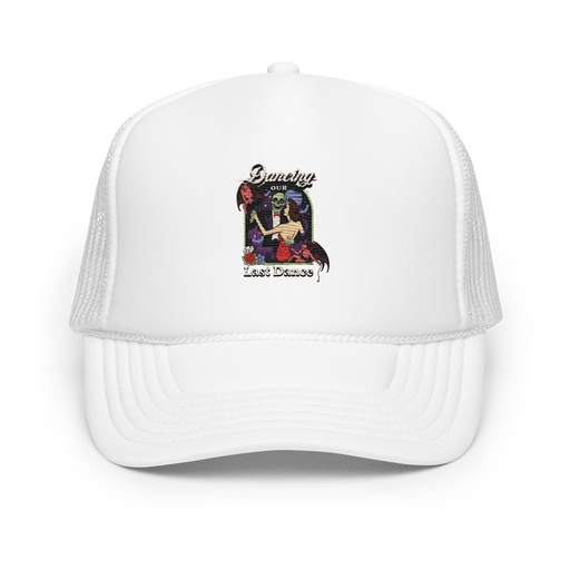 [ID: 627-G466] Dancing Our Last Dance - Halloween Foam Trucker Hat