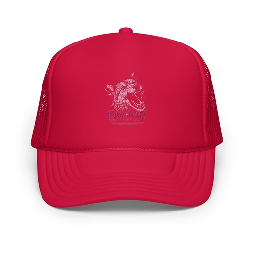 [ID: 627-G487] Demoniac Dominion Foam Trucker Hat