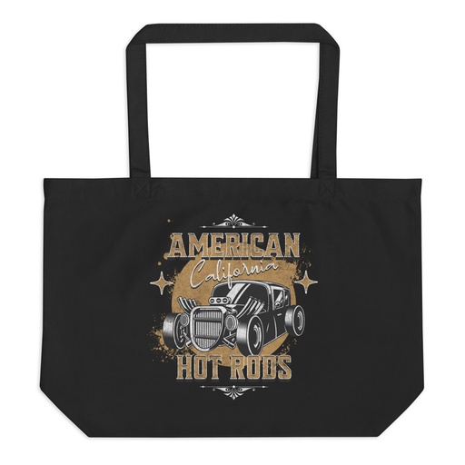 [ID: 378-G73] American Hot Rods Large Eco Tote