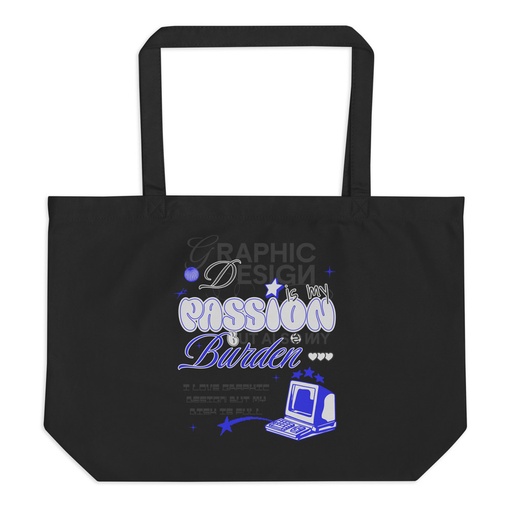 [ID: 378-G92] Anti-design  Large Eco Tote