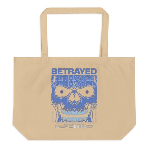 [ID: 378-G191] Betrayed Large Eco Tote