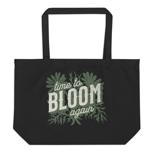 [ID: 378-G239] Bloom Again Large Eco Tote