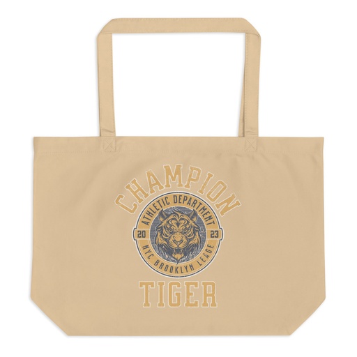[ID: 378-G356] CHAMPION TIGER NYC Large Eco Tote