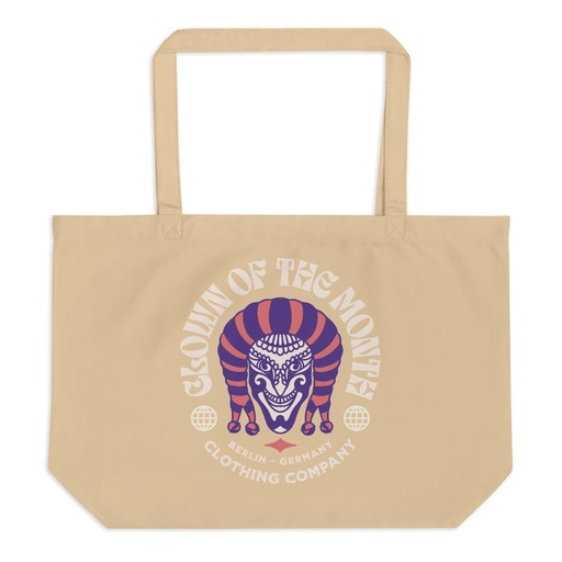 [ID: 378-G389] Clown of the Month Large Eco Tote
