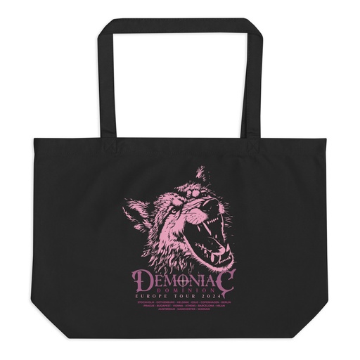 [ID: 378-G487] Demoniac Dominion Large Eco Tote