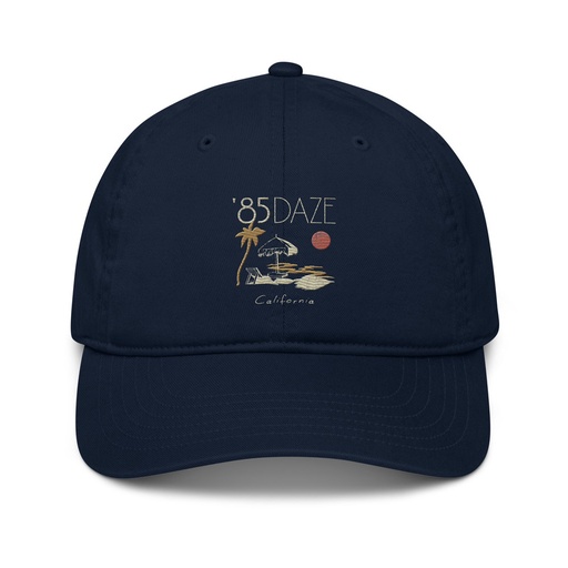 [ID: 491-G1] '85 Daze California Organic Baseball Cap
