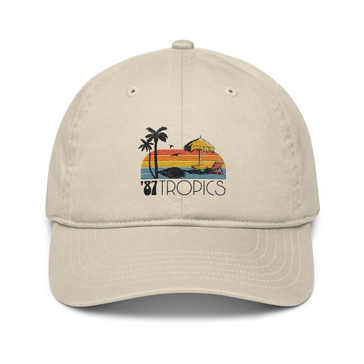 [ID: 491-G2] '87 Tropics Organic Baseball Cap