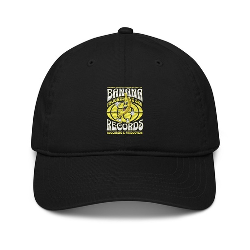 [ID: 491-G136] Banana Records - Comic Character Organic Baseball Cap