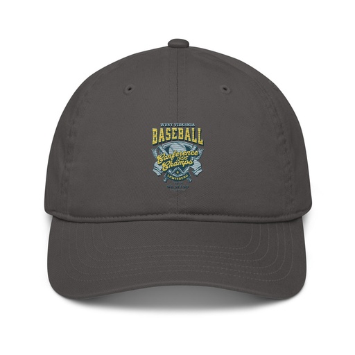 [ID: 491-G141] Baseball Conference Championships - Athlectic Badge Organic Baseball Cap